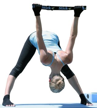 Stick-e Knee and Wrist Saver yoga prop for yoga, pilates, fitness and more